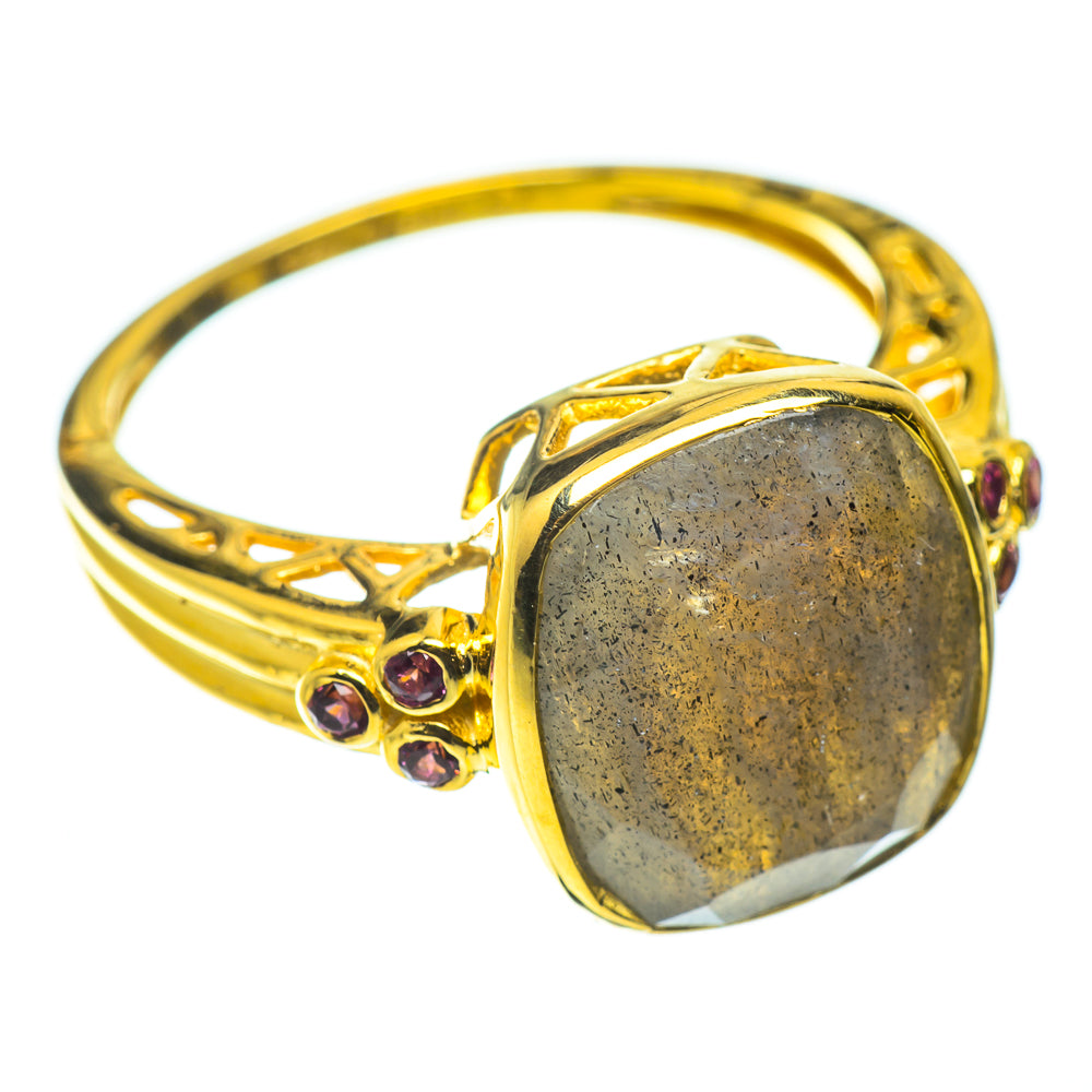 Labradorite Rings handcrafted by Ana Silver Co - RING52095