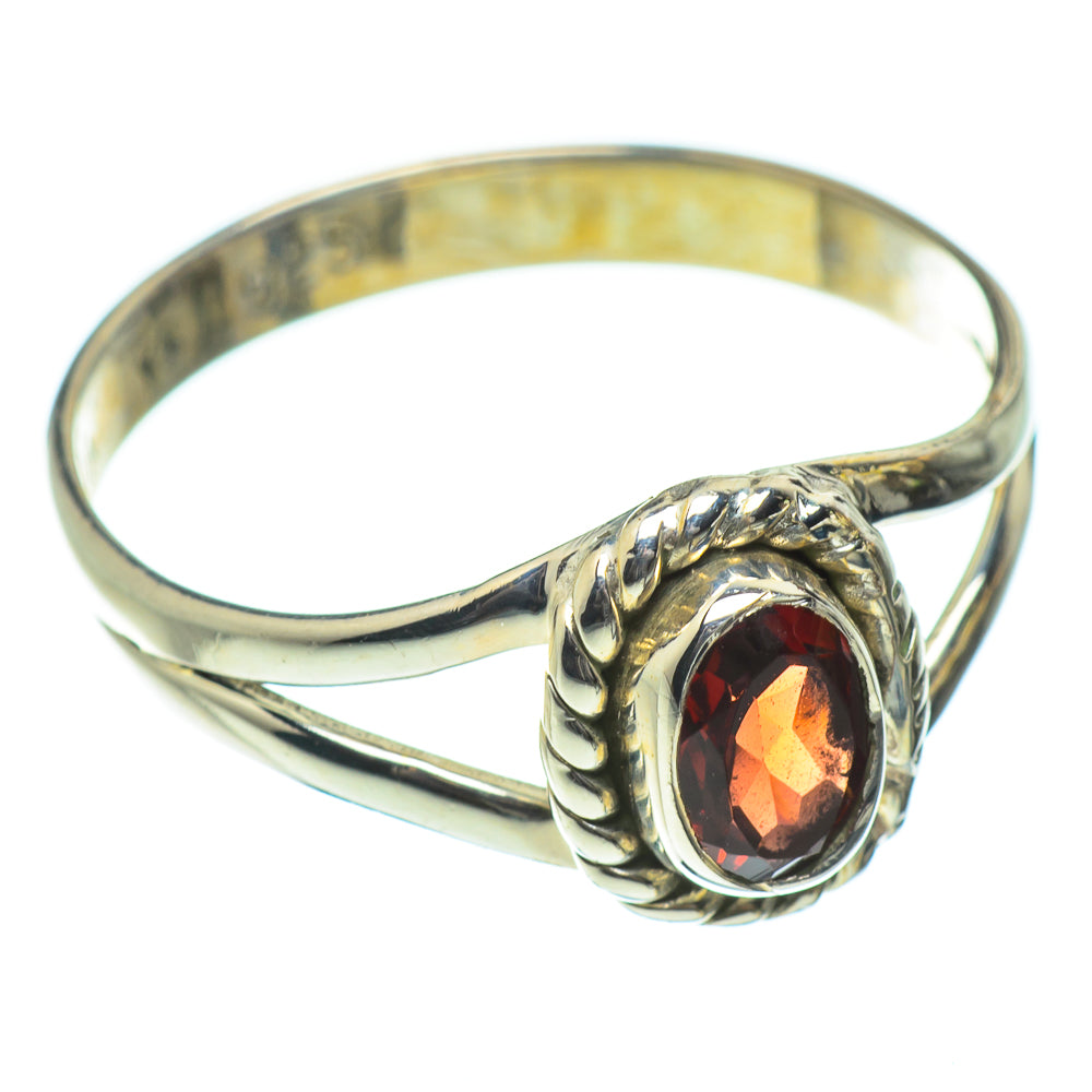 Garnet Rings handcrafted by Ana Silver Co - RING52102