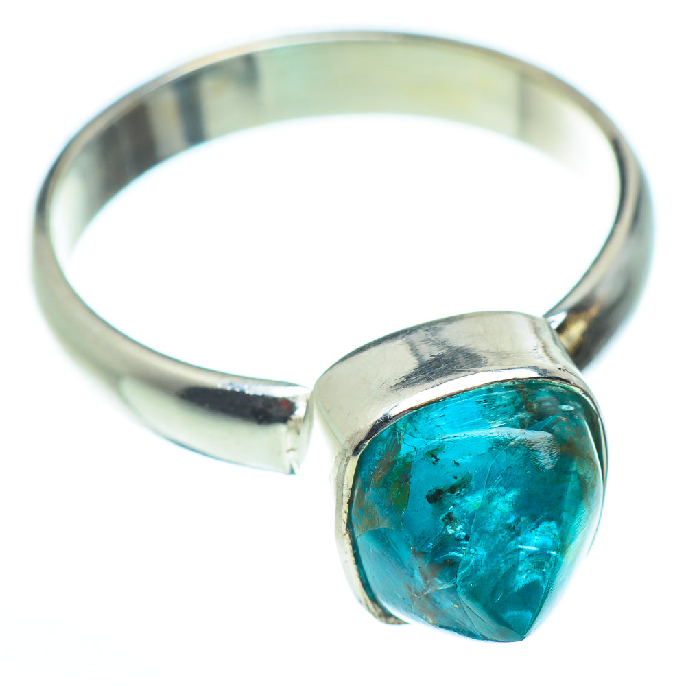 Blue Fluorite Rings handcrafted by Ana Silver Co - RING52180