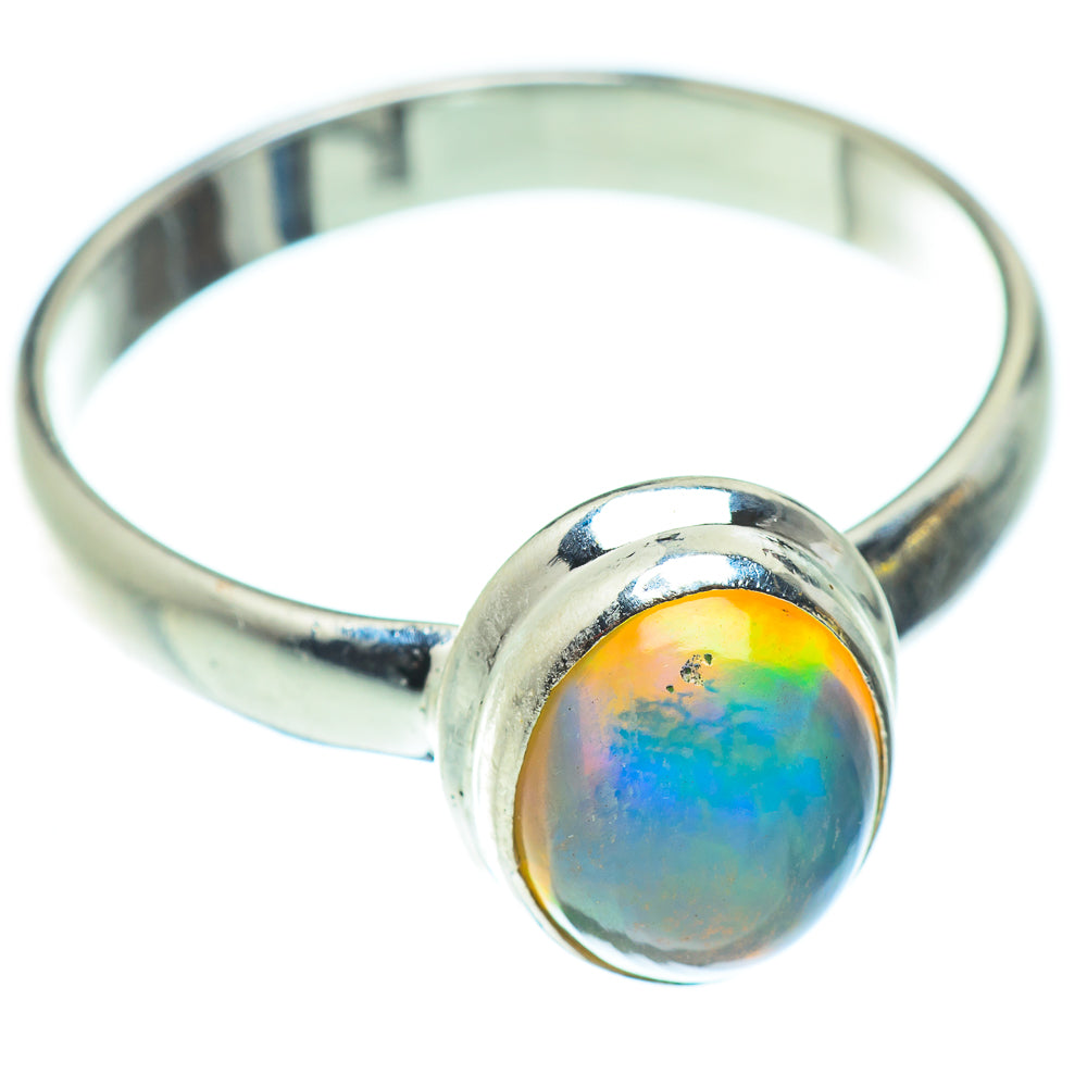 Ethiopian Opal Rings handcrafted by Ana Silver Co - RING52268