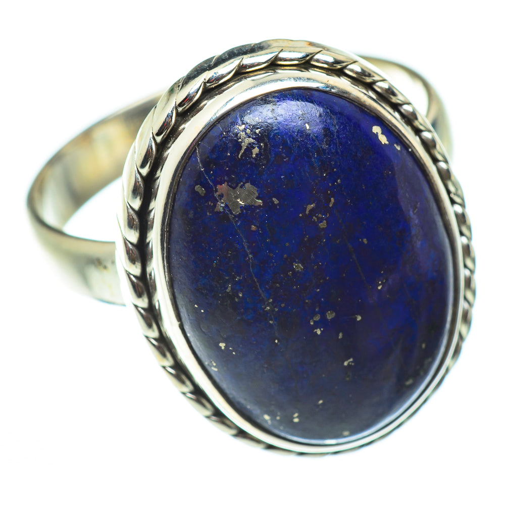 Lapis Lazuli Rings handcrafted by Ana Silver Co - RING52376