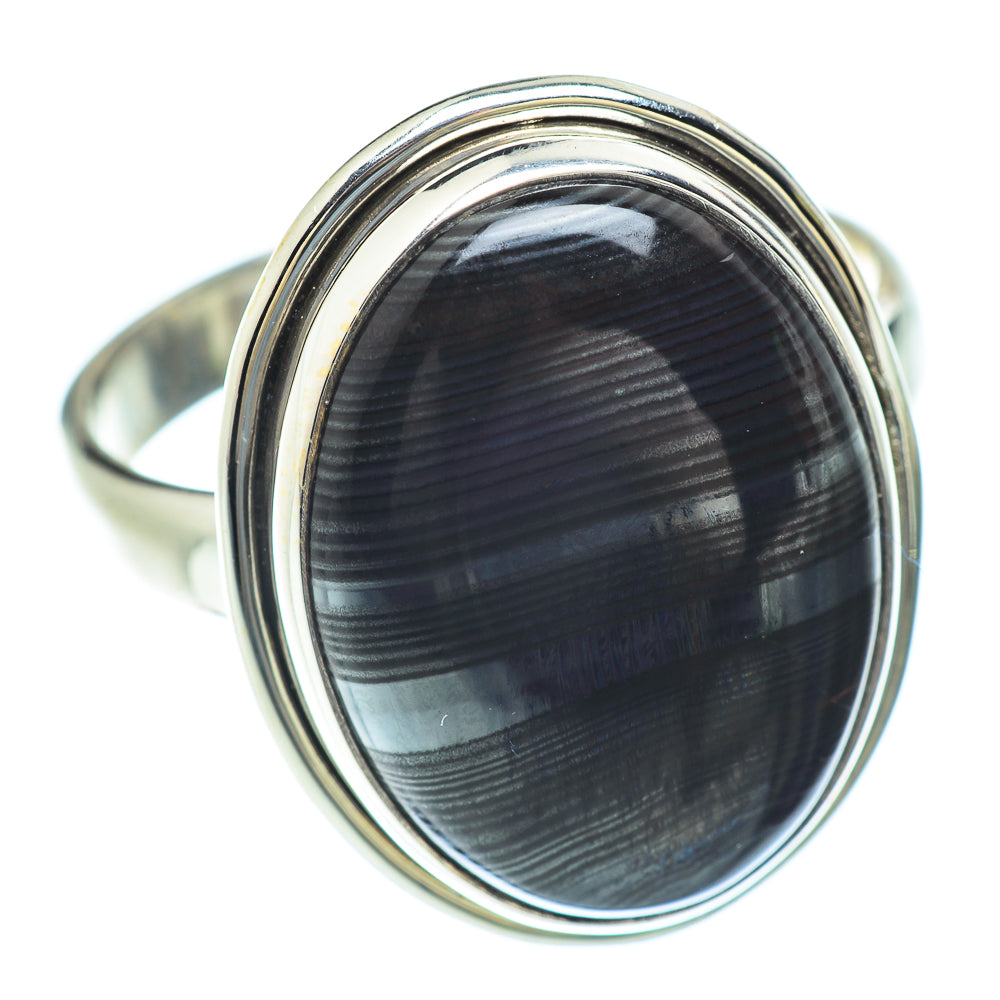 Psilomelane Rings handcrafted by Ana Silver Co - RING52599