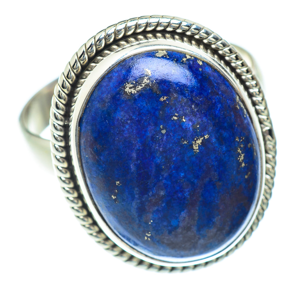 Lapis Lazuli Rings handcrafted by Ana Silver Co - RING52610