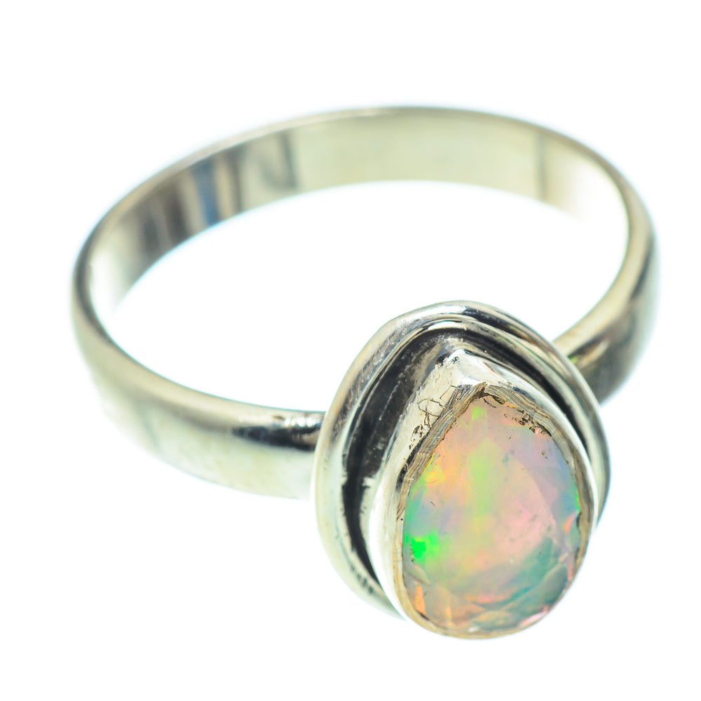 Ethiopian Opal Rings handcrafted by Ana Silver Co - RING52672