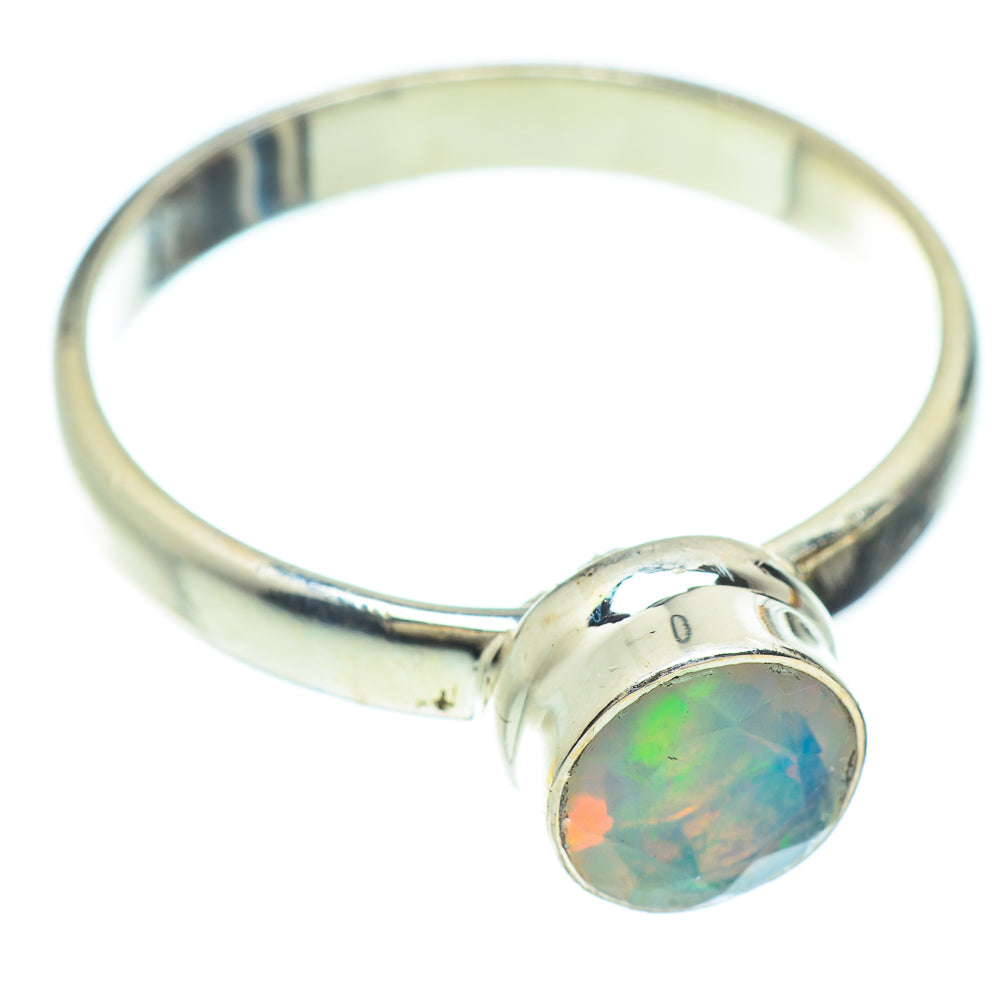 Ethiopian Opal Rings handcrafted by Ana Silver Co - RING52733