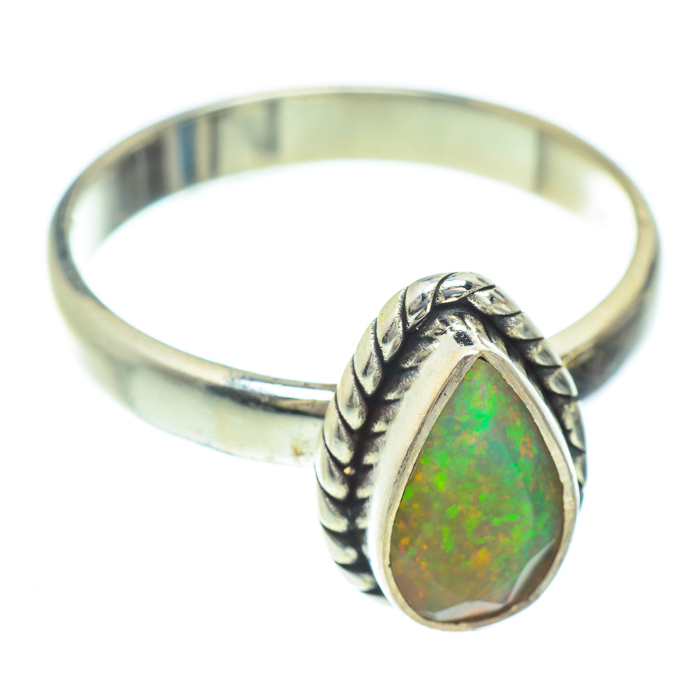 Ethiopian Opal Rings handcrafted by Ana Silver Co - RING52785