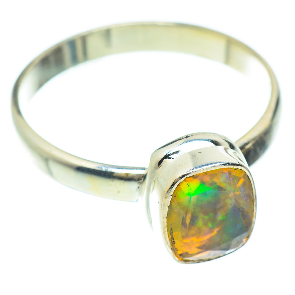 Ethiopian Opal Rings handcrafted by Ana Silver Co - RING52926