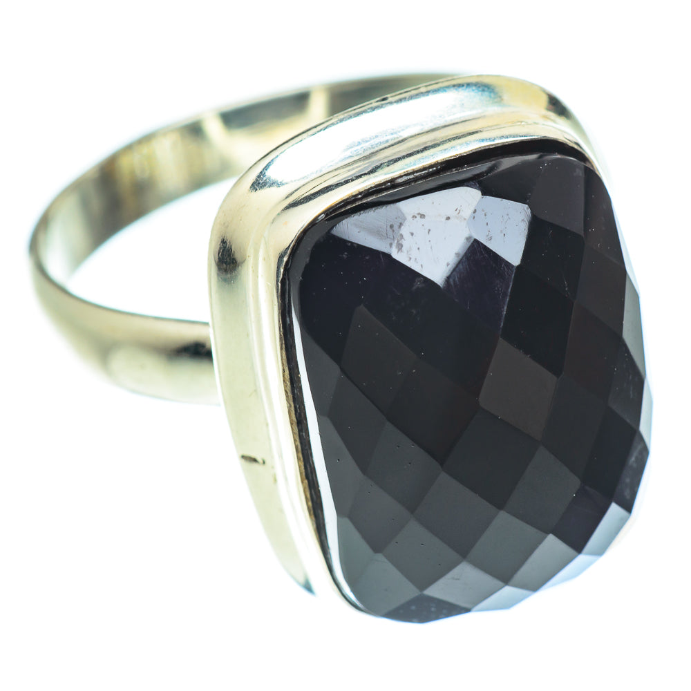 Black Onyx Rings handcrafted by Ana Silver Co - RING53032