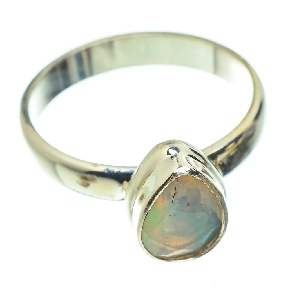 Ethiopian Opal Rings handcrafted by Ana Silver Co - RING53187