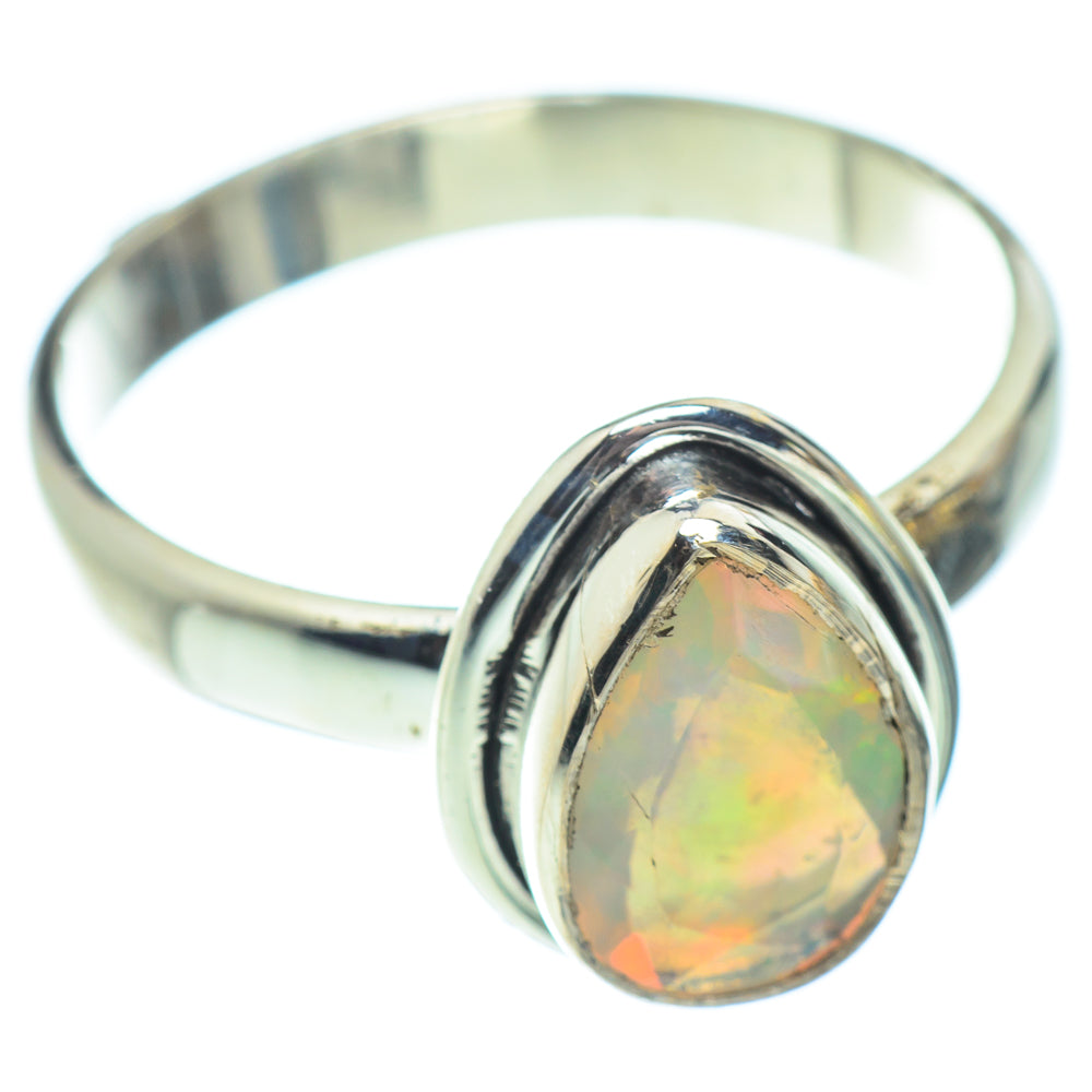 Ethiopian Opal Rings handcrafted by Ana Silver Co - RING53411