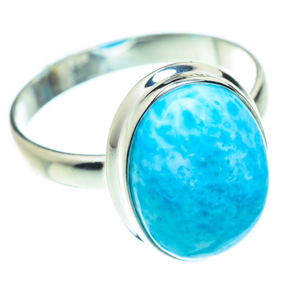 Larimar Rings handcrafted by Ana Silver Co - RING53492