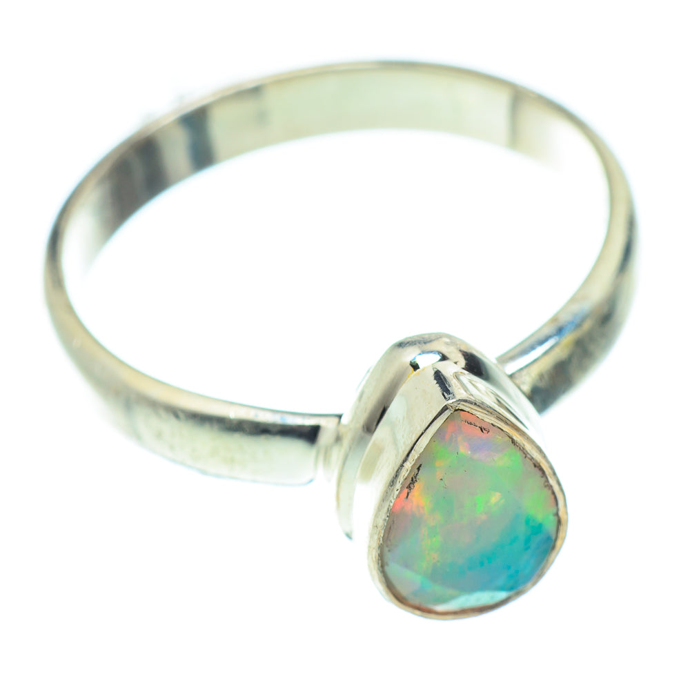 Ethiopian Opal Rings handcrafted by Ana Silver Co - RING53507