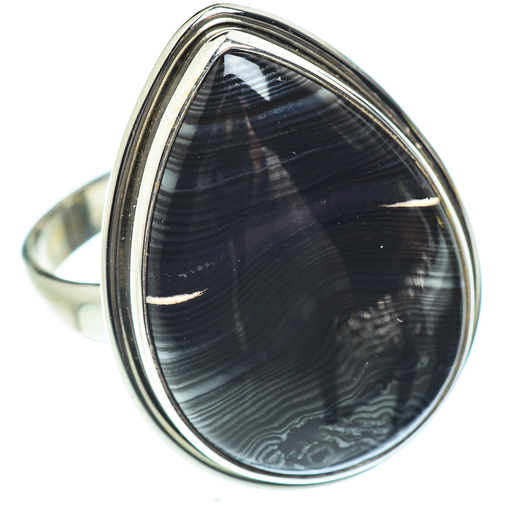 Psilomelane Rings handcrafted by Ana Silver Co - RING53708