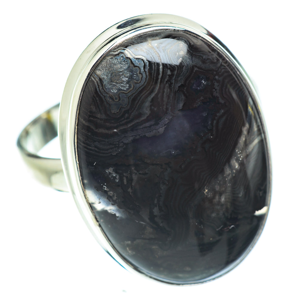 Psilomelane Rings handcrafted by Ana Silver Co - RING53713