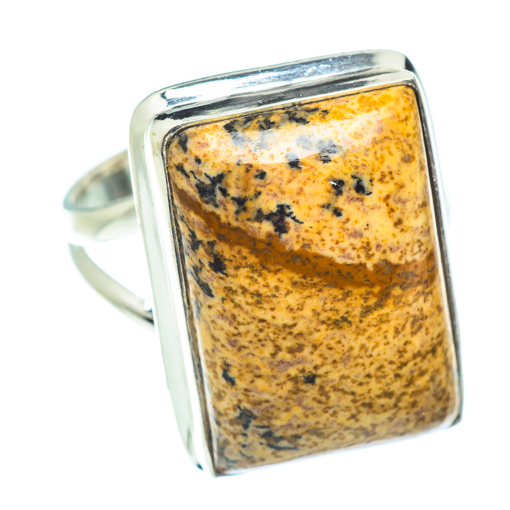 Picture Jasper Rings handcrafted by Ana Silver Co - RING53773