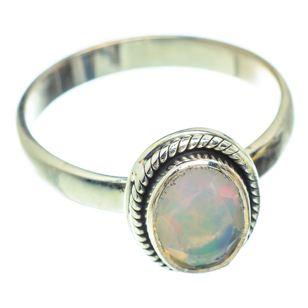 Ethiopian Opal Rings handcrafted by Ana Silver Co - RING53887
