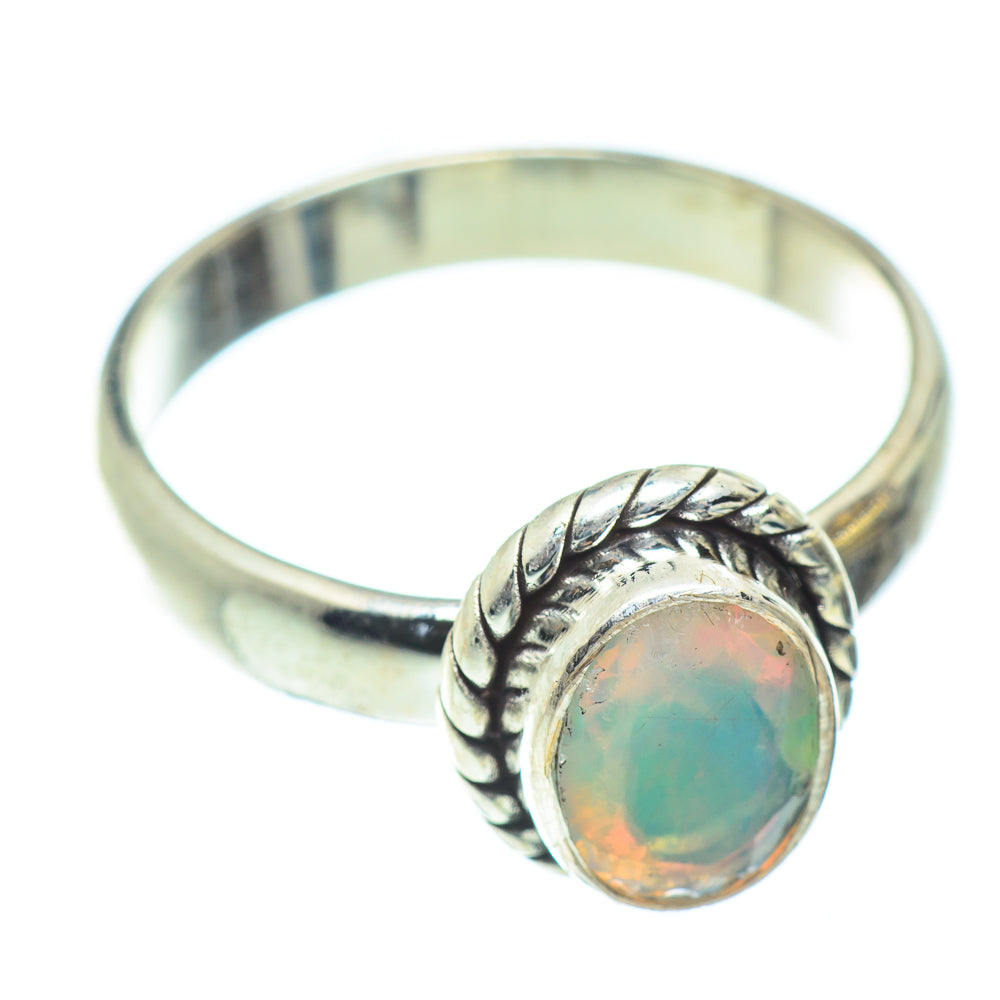 Ethiopian Opal Rings handcrafted by Ana Silver Co - RING53918