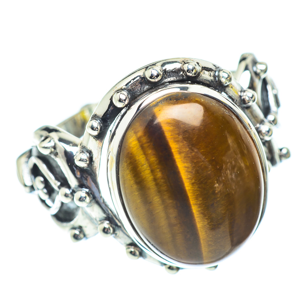 Tiger Eye Rings handcrafted by Ana Silver Co - RING53960