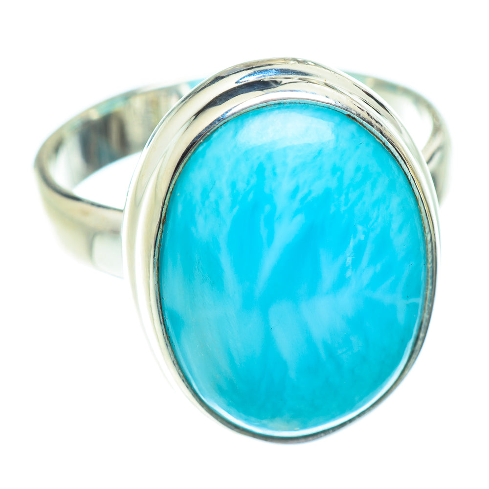 Larimar Rings handcrafted by Ana Silver Co - RING53974