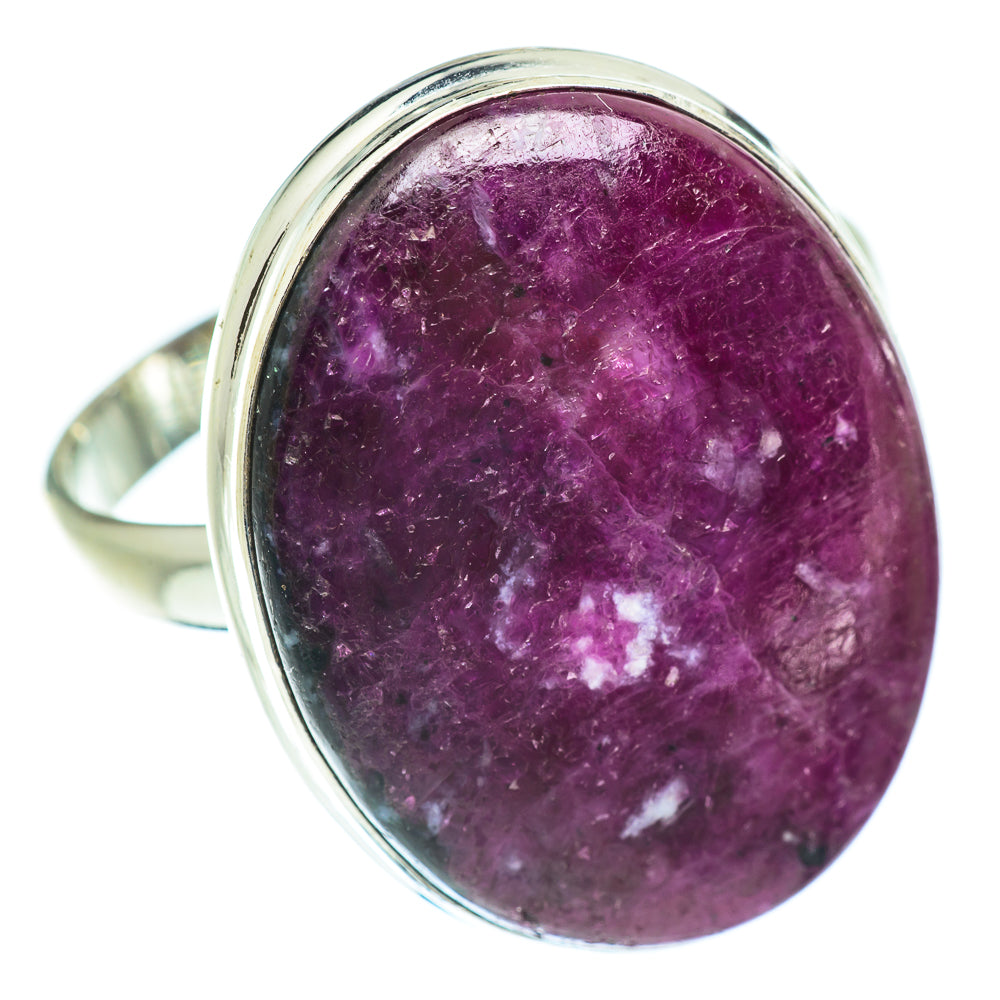 Ruby Fuchsite Rings handcrafted by Ana Silver Co - RING54157