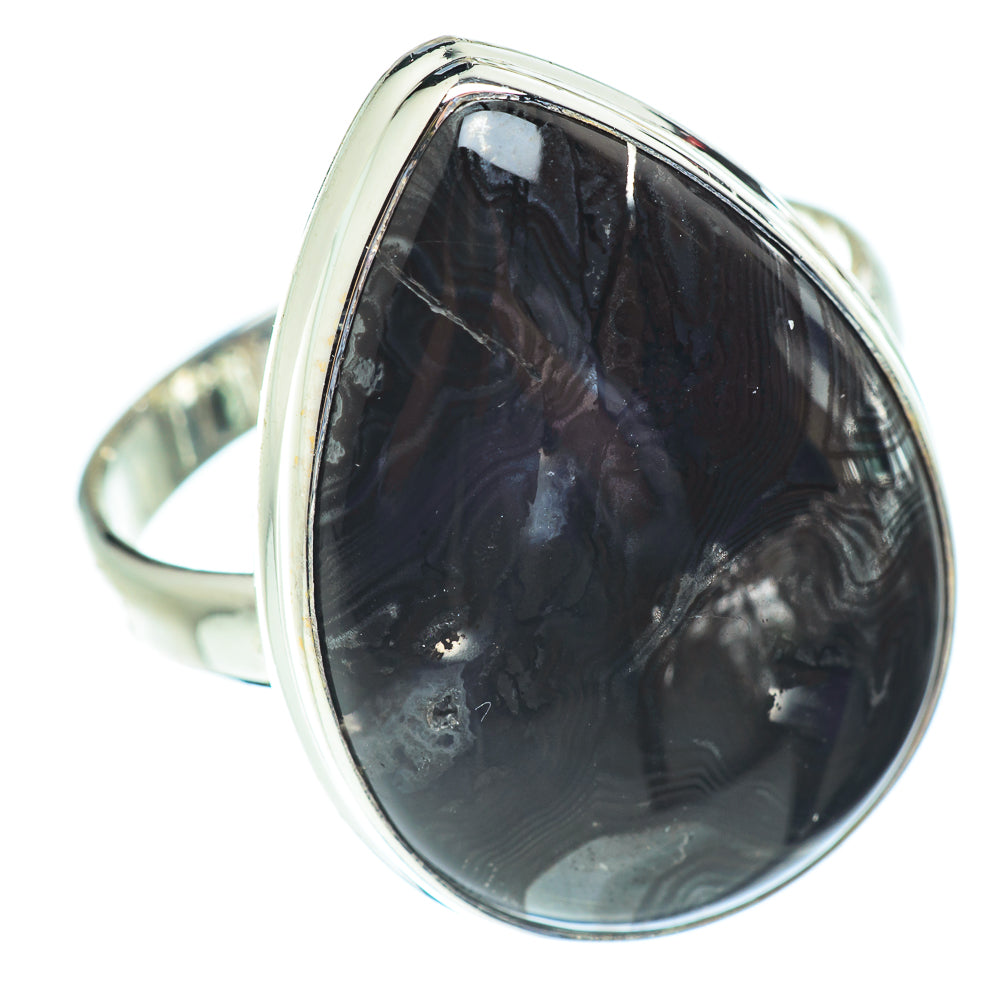 Psilomelane Rings handcrafted by Ana Silver Co - RING54162