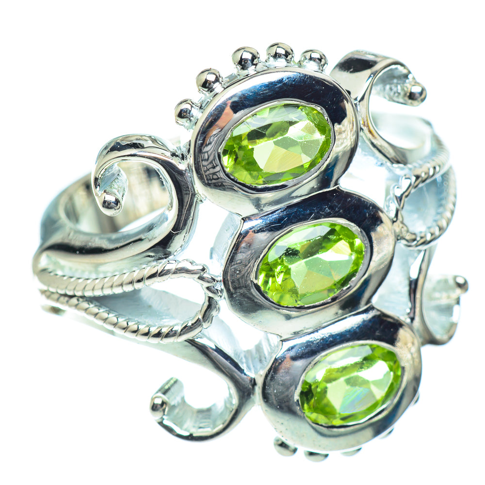 Peridot Rings handcrafted by Ana Silver Co - RING54232