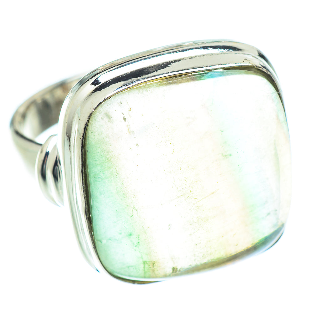 Green Fluorite Rings handcrafted by Ana Silver Co - RING54278