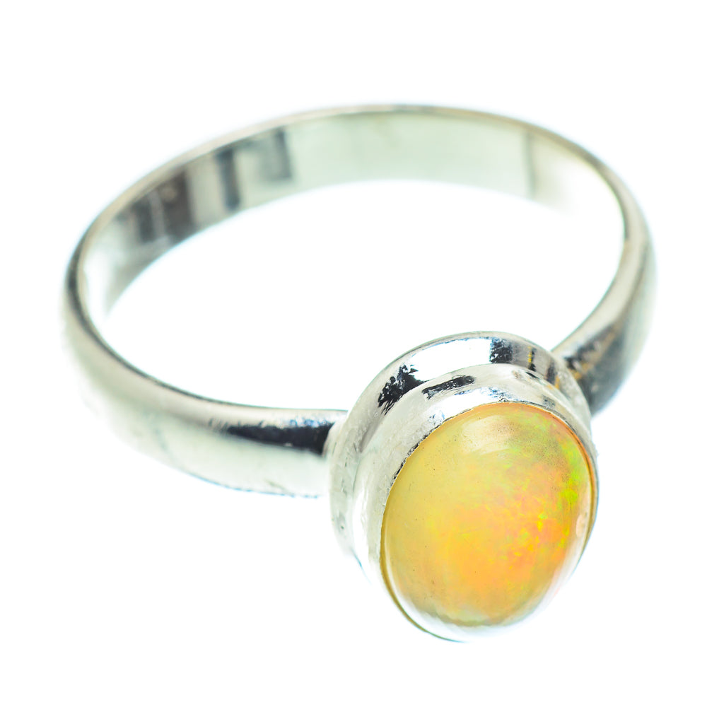 Ethiopian Opal Rings handcrafted by Ana Silver Co - RING54332