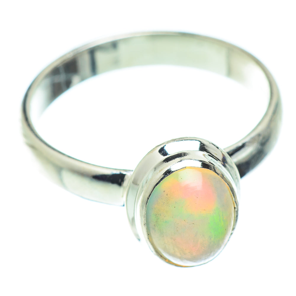 Ethiopian Opal Rings handcrafted by Ana Silver Co - RING54336