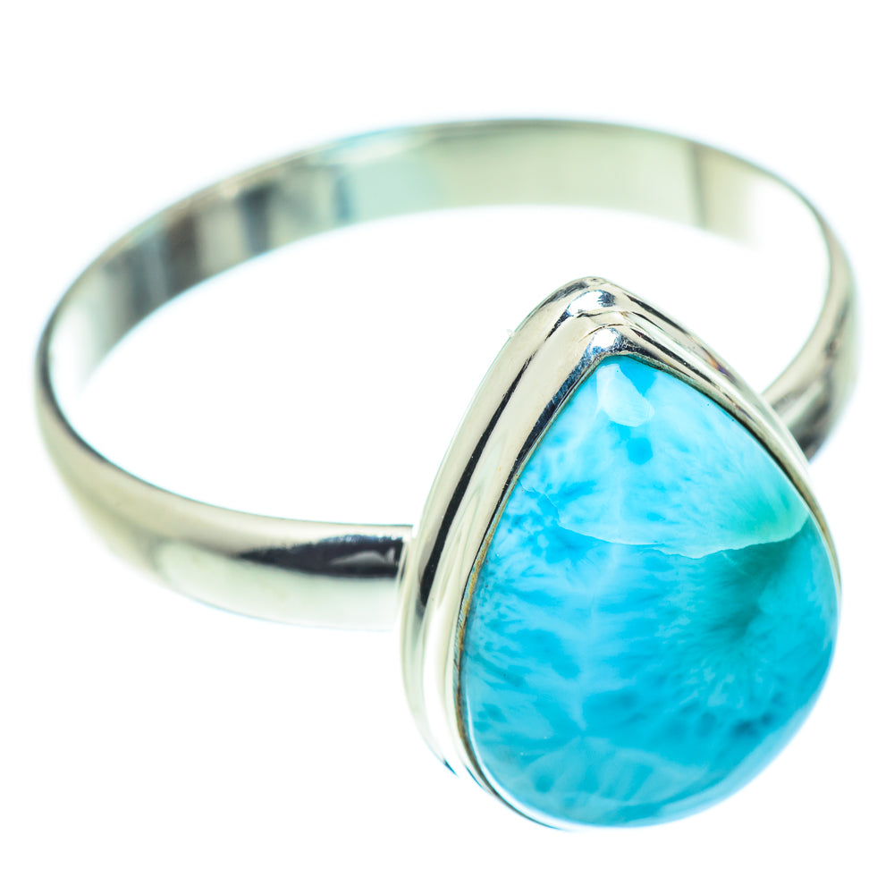 Larimar Rings handcrafted by Ana Silver Co - RING54365