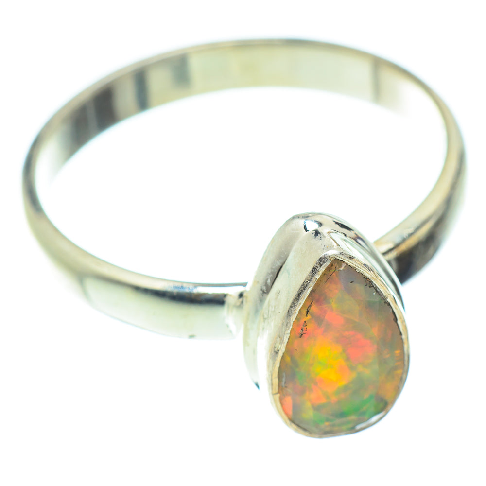 Ethiopian Opal Rings handcrafted by Ana Silver Co - RING54401