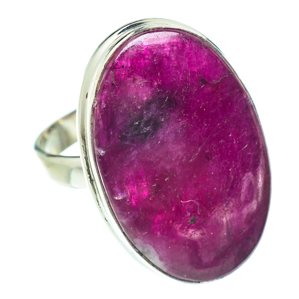 Ruby Fuchsite Rings handcrafted by Ana Silver Co - RING54449