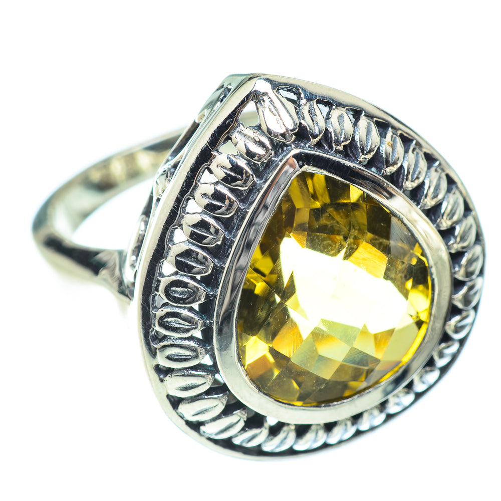 Citrine Rings handcrafted by Ana Silver Co - RING54520