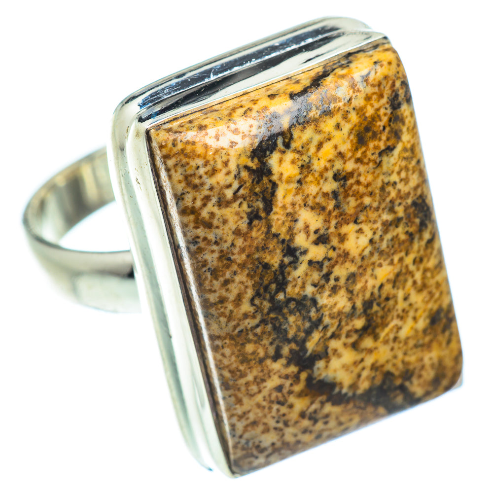 Picture Jasper Rings handcrafted by Ana Silver Co - RING54602