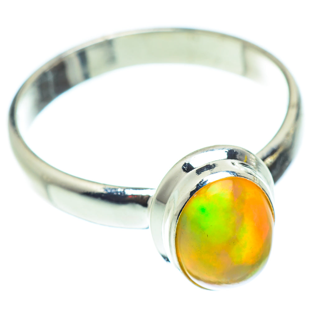 Ethiopian Opal Rings handcrafted by Ana Silver Co - RING54620