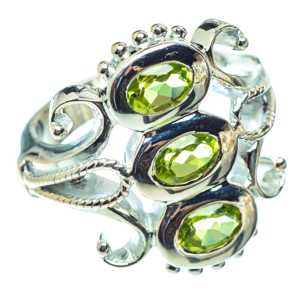 Peridot Rings handcrafted by Ana Silver Co - RING54665
