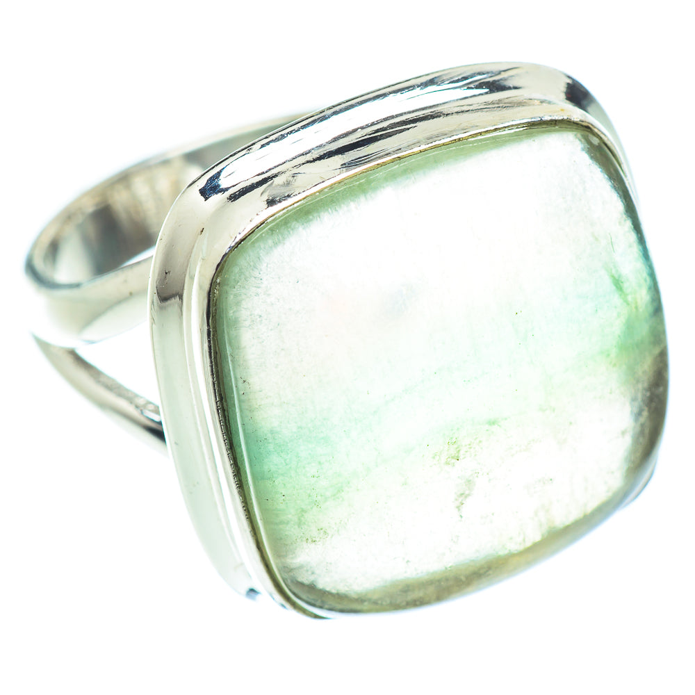 Green Fluorite Rings handcrafted by Ana Silver Co - RING54683