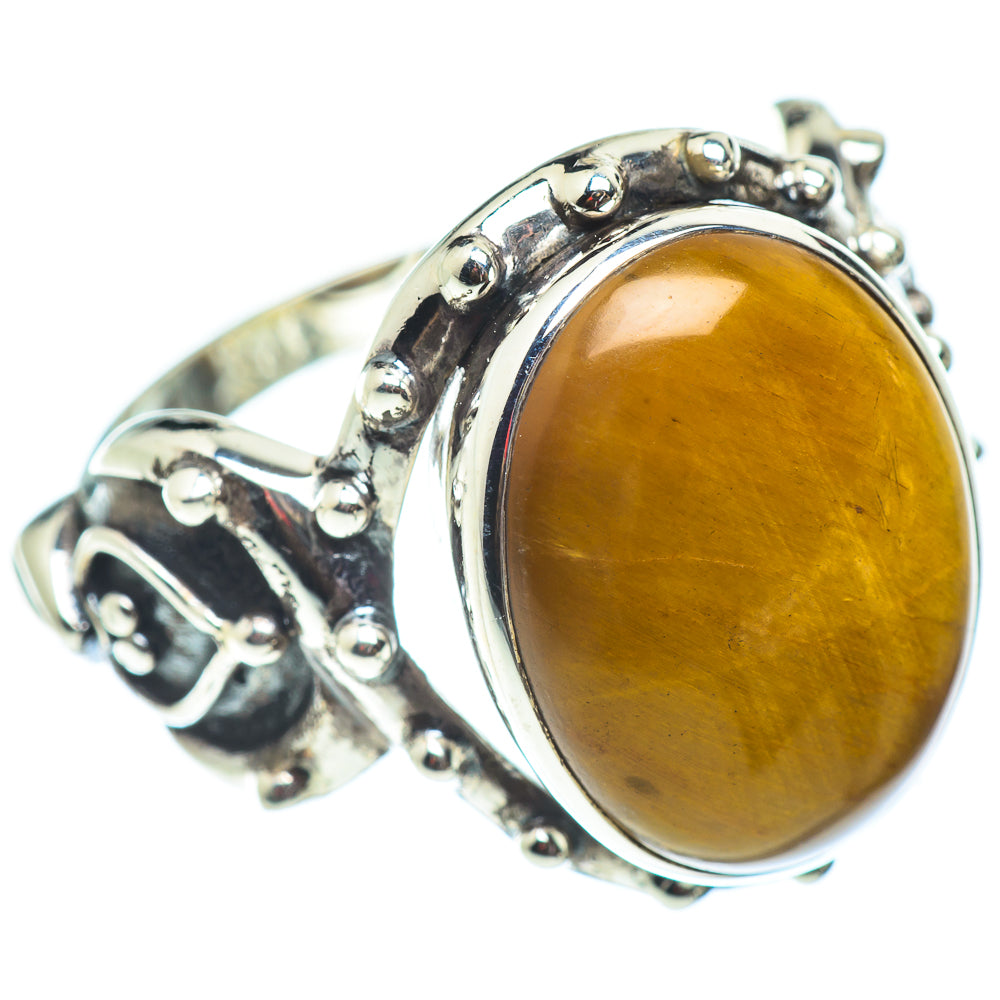 Tiger Eye Rings handcrafted by Ana Silver Co - RING54760