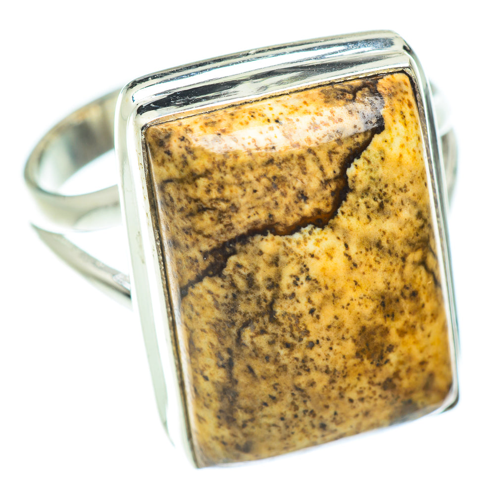 Picture Jasper Rings handcrafted by Ana Silver Co - RING54793 - Photo 2