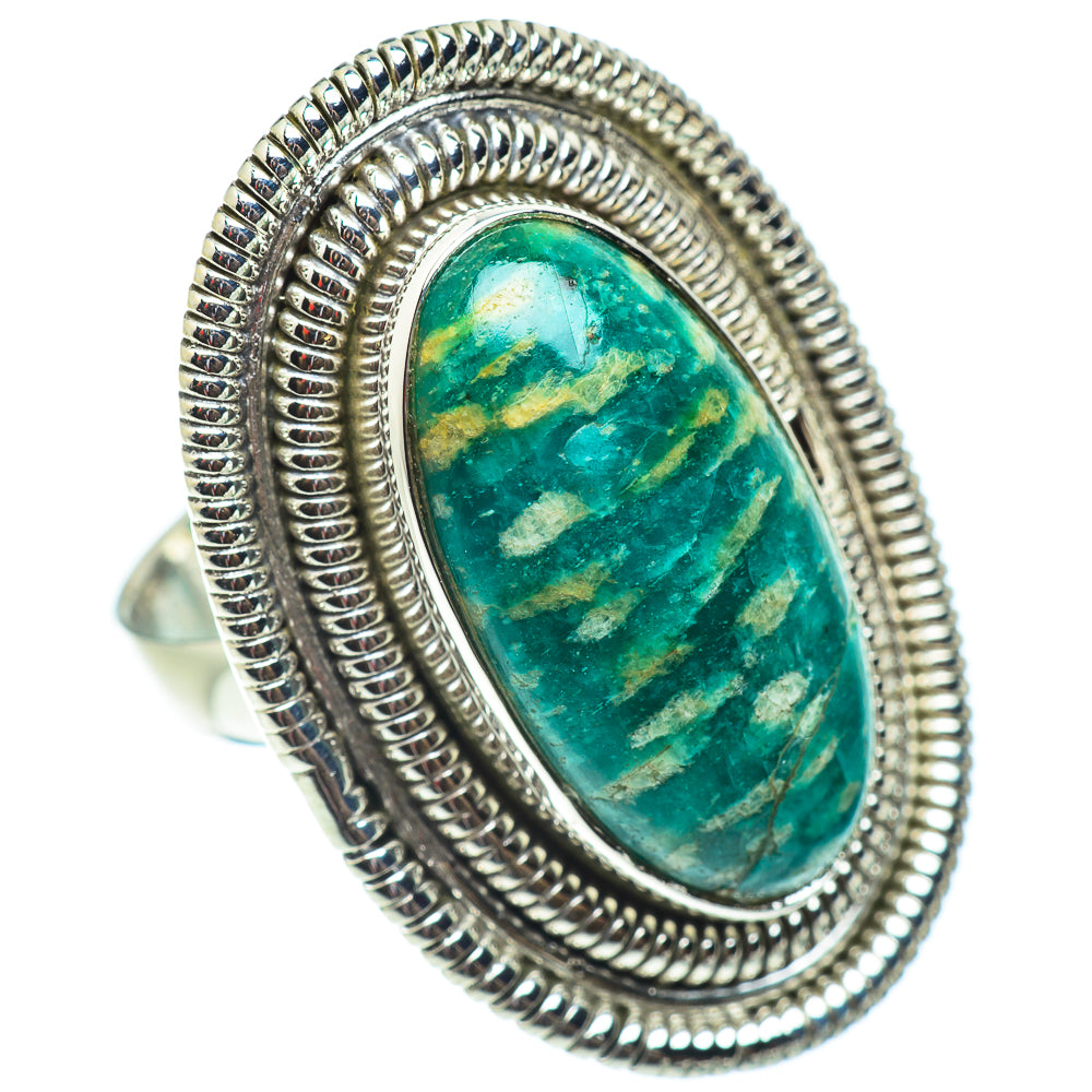 Amazonite Rings handcrafted by Ana Silver Co - RING54850
