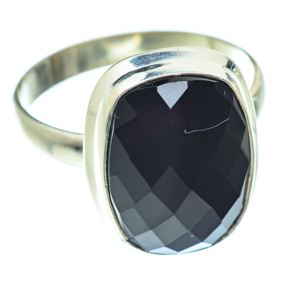 Black Onyx Rings handcrafted by Ana Silver Co - RING55011