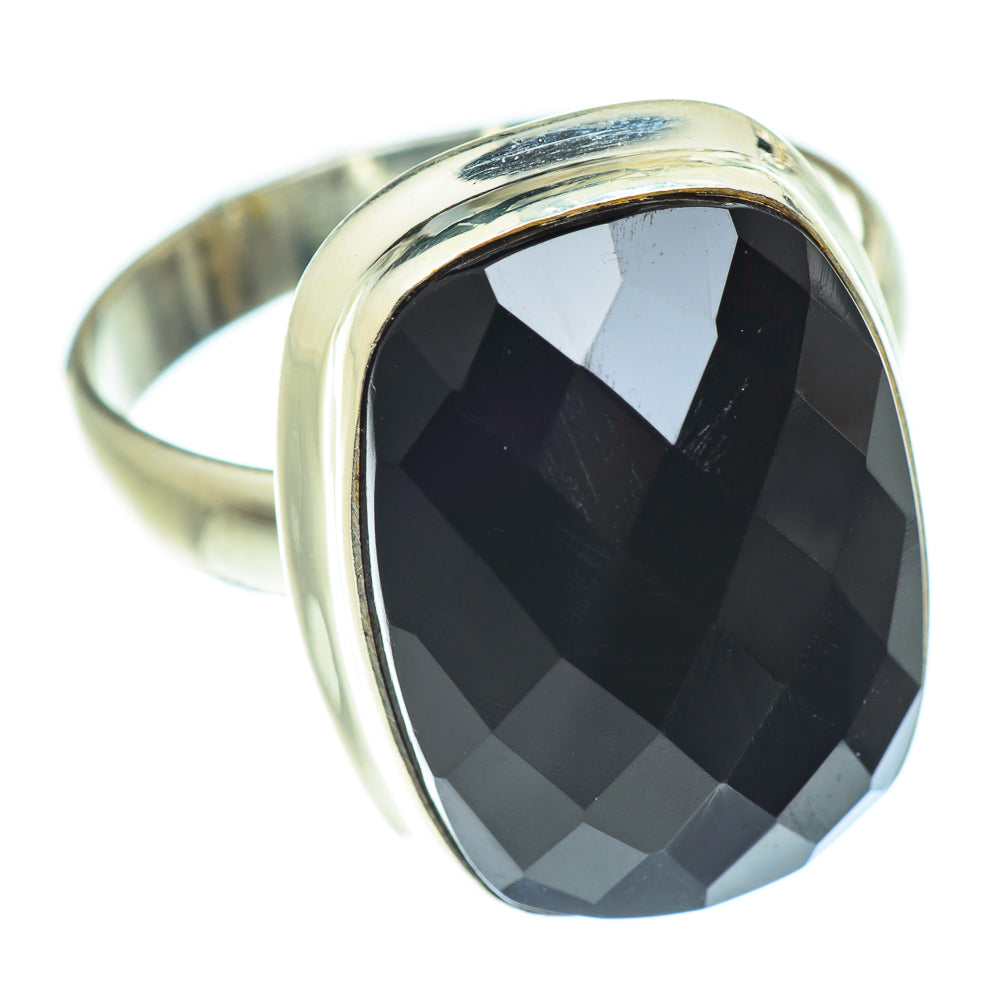 Black Onyx Rings handcrafted by Ana Silver Co - RING55097