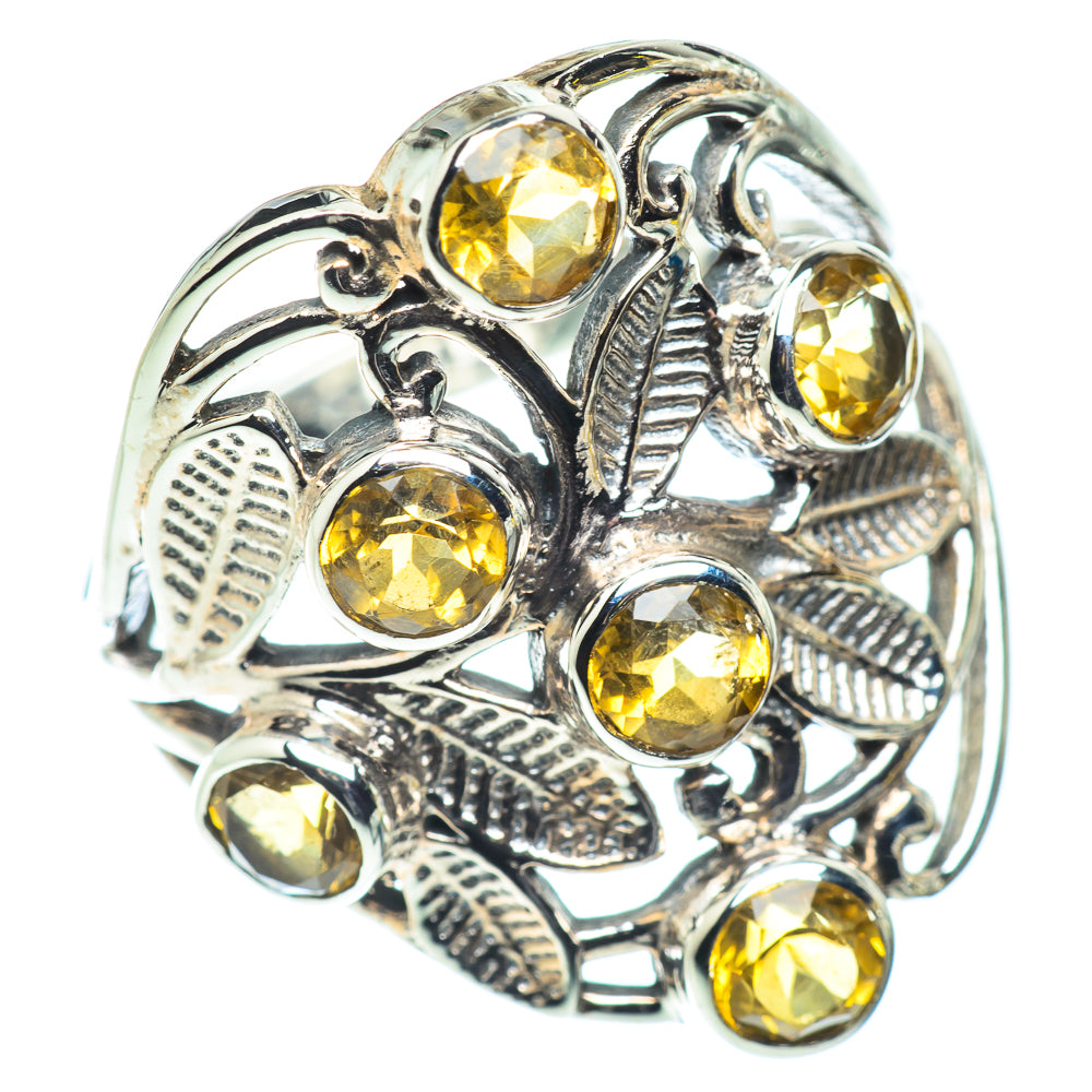 Citrine Rings handcrafted by Ana Silver Co - RING55111