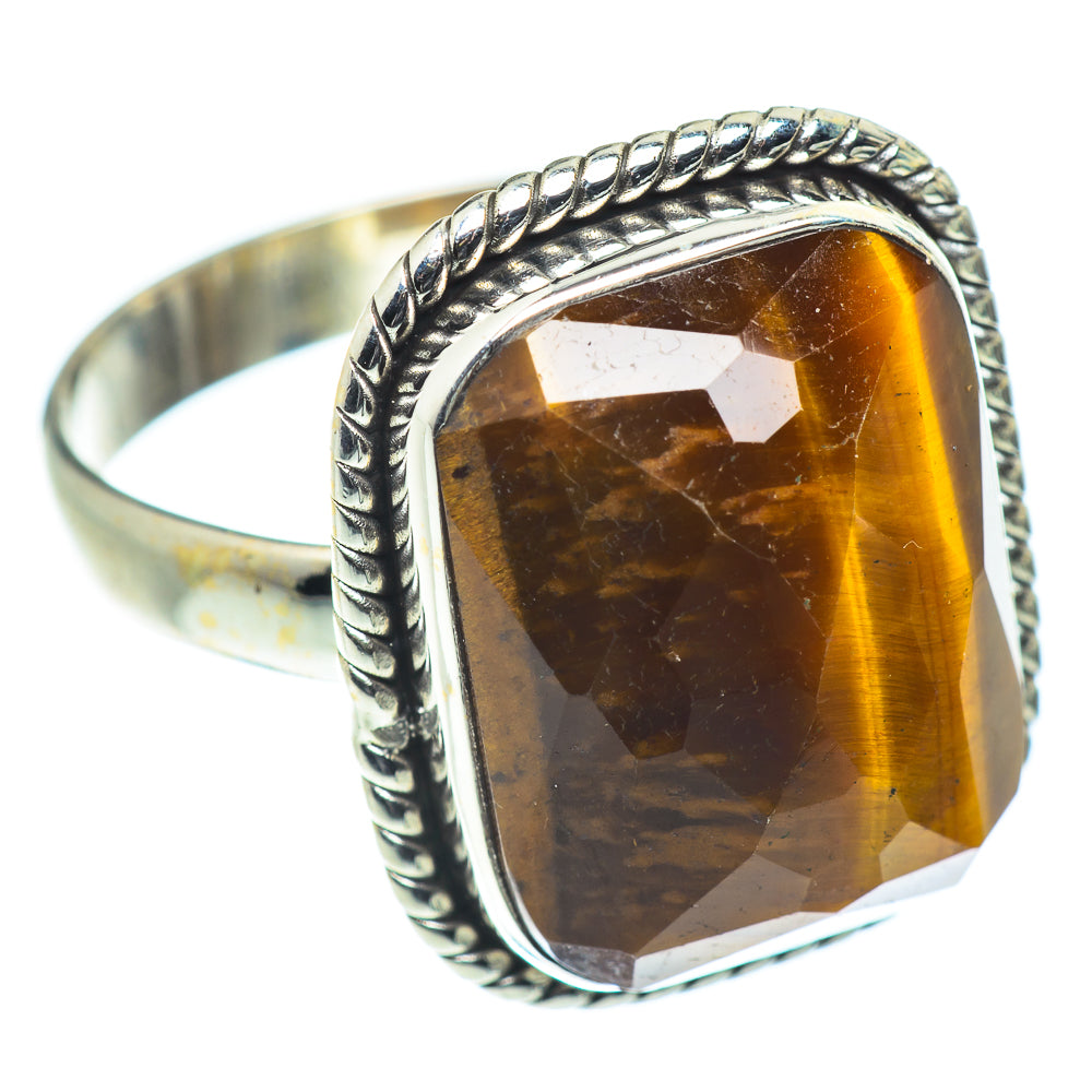 Tiger Eye Rings handcrafted by Ana Silver Co - RING55161
