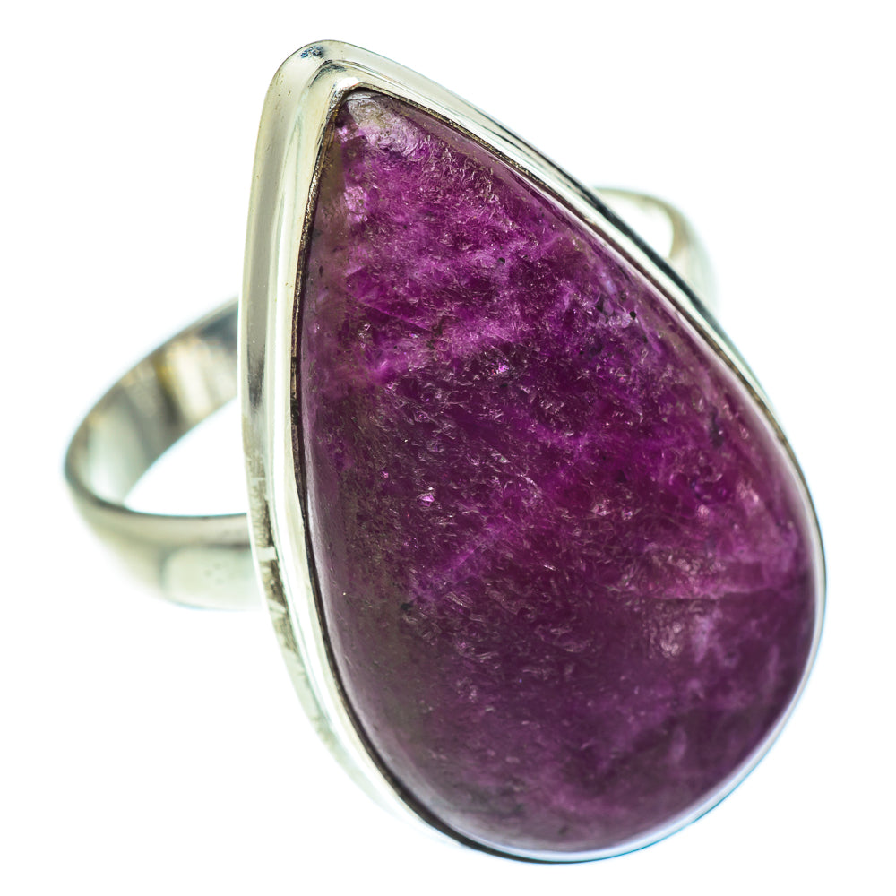 Ruby Fuchsite Rings handcrafted by Ana Silver Co - RING55278