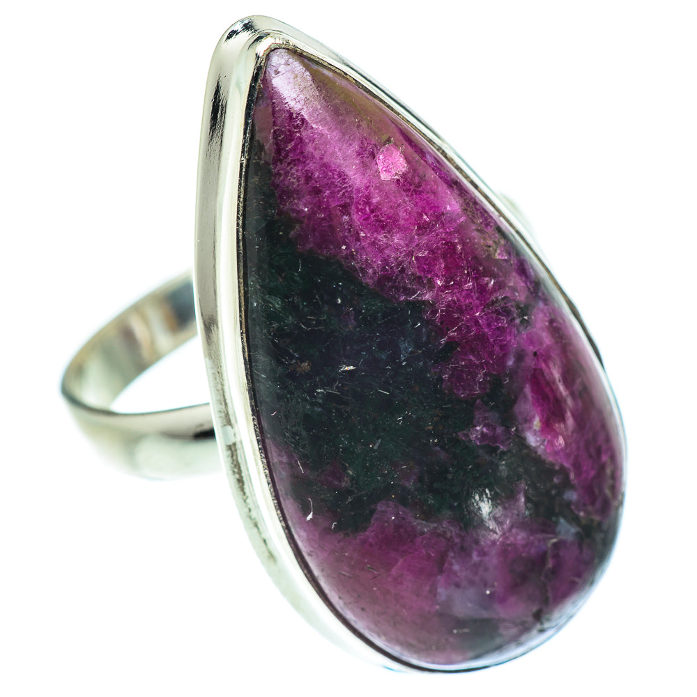 Ruby Fuchsite Rings handcrafted by Ana Silver Co - RING55366