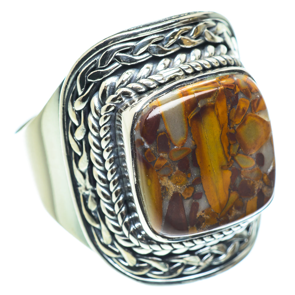 Chert Breccia Rings handcrafted by Ana Silver Co - RING55492