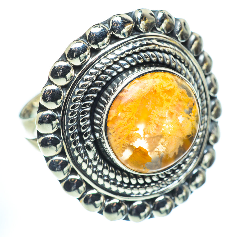 Brecciated Mookaite Rings handcrafted by Ana Silver Co - RING55573