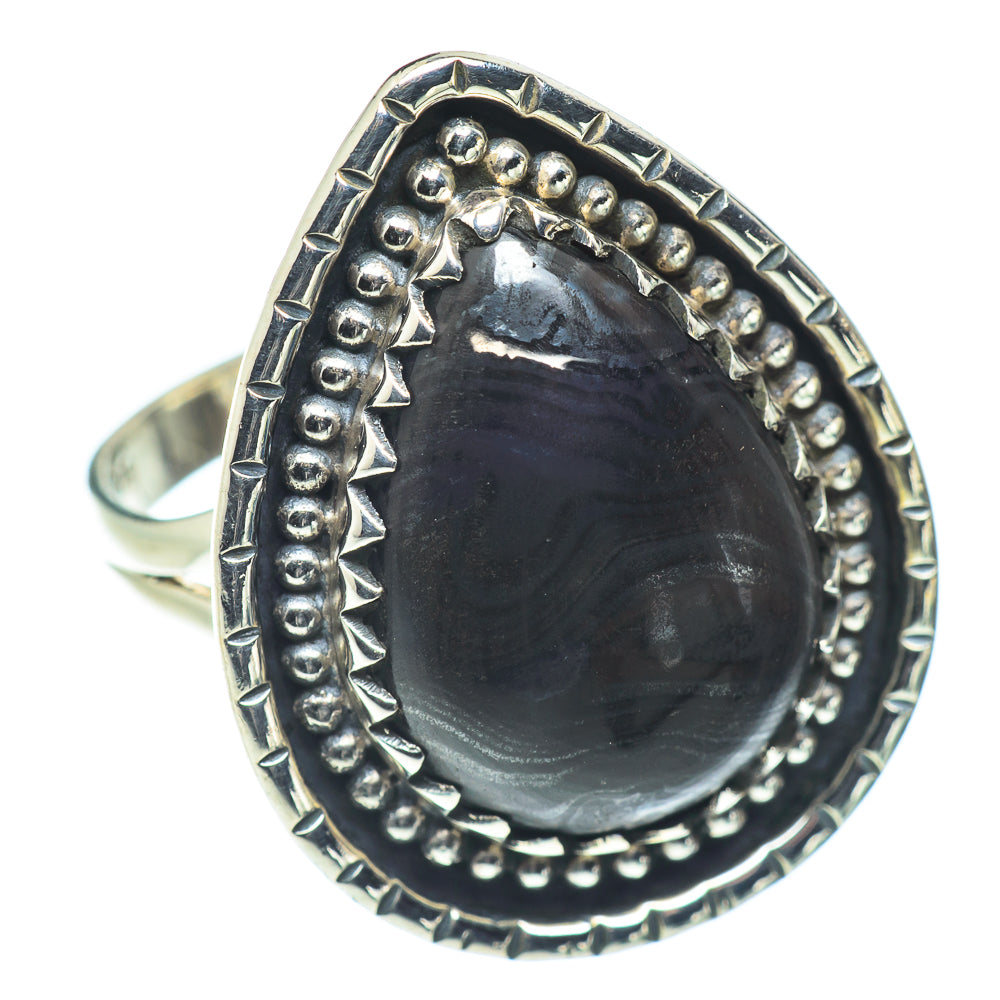 Psilomelane Rings handcrafted by Ana Silver Co - RING55578
