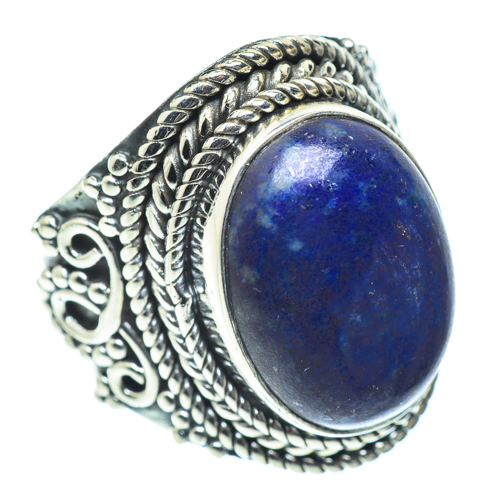 Lapis Lazuli Rings handcrafted by Ana Silver Co - RING55695